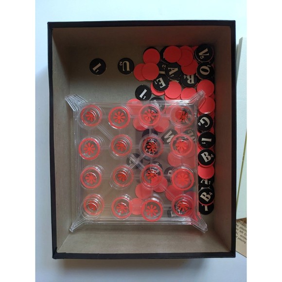 Vintage Four Letter Words Board Game by Lakeside 1975 Edition Complete HTF Retro - Picture 4 of 8